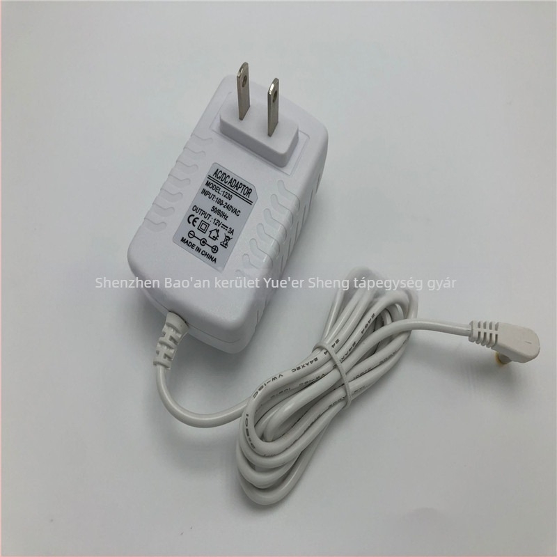 Xiaodu P20 tanulóeszköz AC/DC kapcsolóüzemű tápegység, 12V 3A, 36W, PWM, bemenet 100-240V