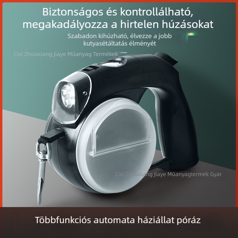 Macskák számára visszahúzható póráz – bővíthető, műanyag anyagú vontató szalag, 20 darab