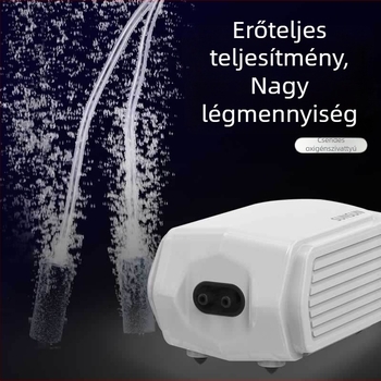 Kompakt, újratölthető oxigénpumpa otthoni akváriumhoz, kettős használatú, hordozható, ultrahalk, oxigénellátásra és halak tartására