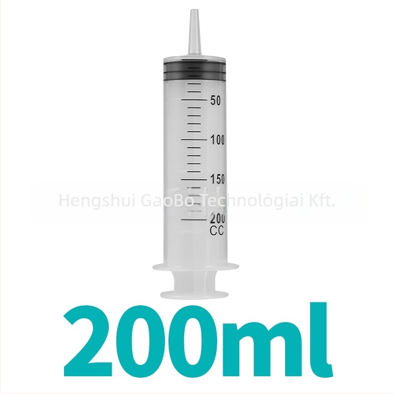 Öblítő fecskendő, egyszer használatos, műanyag, professzionális, 1 csomag