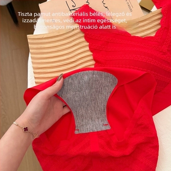 Melltartó készlet 3/4-es kosárral, vékony formázott kosarakkal, rögzített dupla pántokkal, kapcsok nélkül, nylon 80–90% spandex bélés