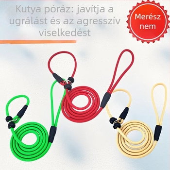 Nylon kutyapóráz kis- és nagytestű kutyáknak, kültéri sétákhoz, anti-húzás