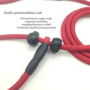 Nylon kutyapóráz kis- és nagytestű kutyáknak, kültéri sétákhoz, anti-húzás