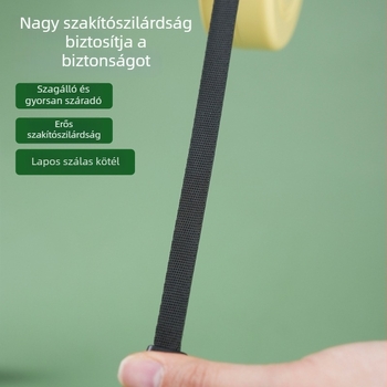 Automatikus nyújtható póráz macskáknak és kutyáknak, 3 m kültéri sétákhoz