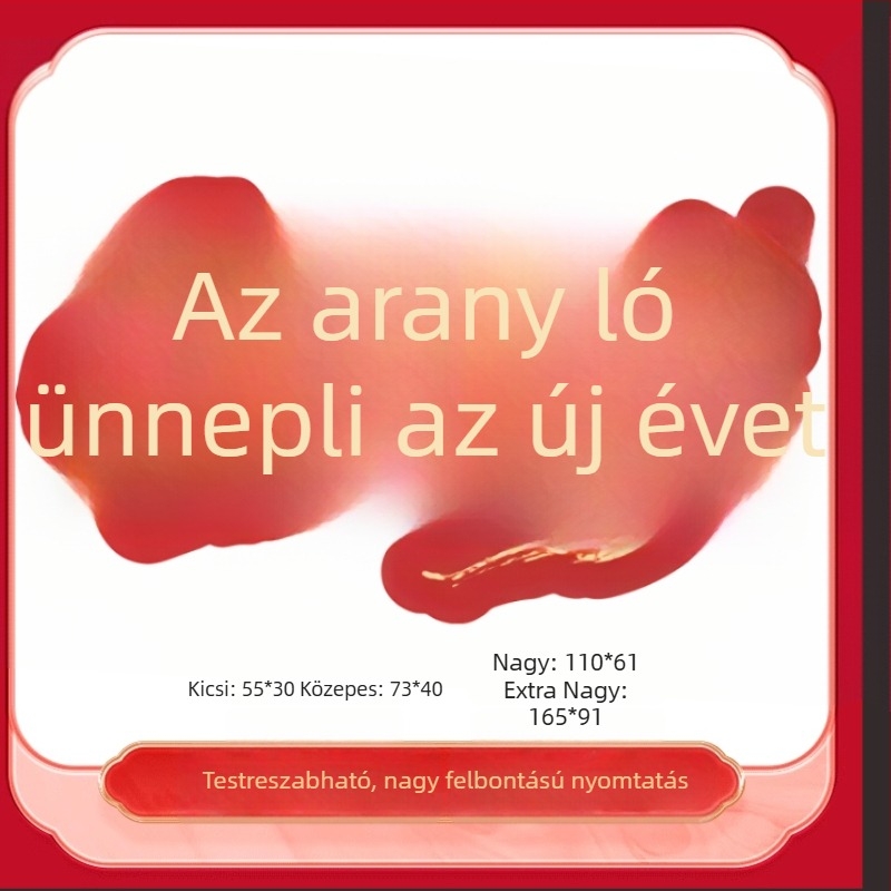 Esemény dekorációs kellékek - Újév padlóra matricája, Selyem virág anyag, Univerzális stílus, Modell F9MJJMJM577TT68