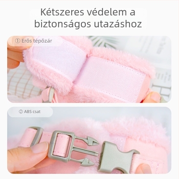 Macska mellényhám pórázzal, menekülés elleni dizájn, Zichen márka, csomagolás 200