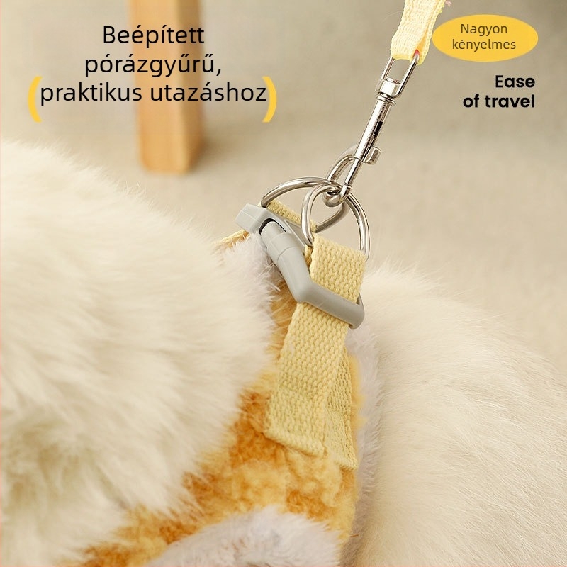 Macska mellkasi pánt, poliészter, nem nyújtható