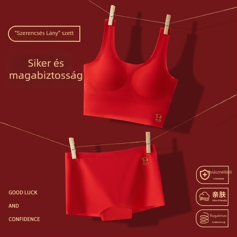 Nylon melltartó és alsónemű készlet – varrat nélküli, teljes kosár, légáteresztő, kényelmes, minimalist stílus