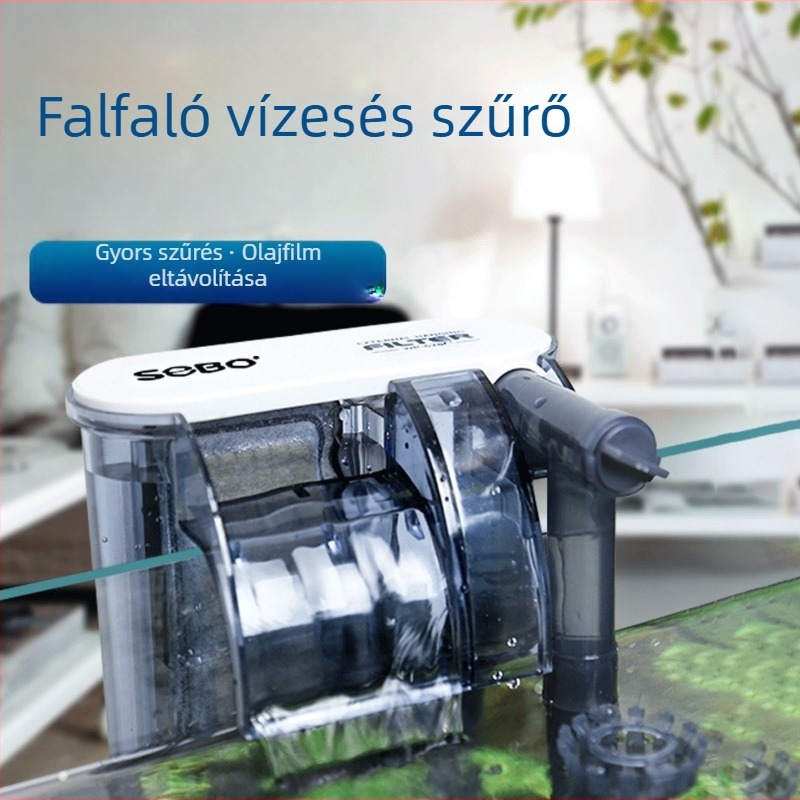 Songbao Falra szerelt külső akvárium szűrő, három az egyben, csendes, energiatakarékos, könnyen tisztítható (Anyag: Műanyag; Súly: 0,2 kg; Márka: Songbao)