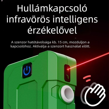 Qianliguang intelligens szenzoros vízadagoló kempingezéshez – elektromos vízpumpa LED világítással és kézmosó egységgel