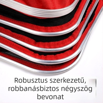 Hálótáska védő háló a horgászathoz, nylon, Bawon, négyszögletes nyílás, gyors száradás, apró szemű háló