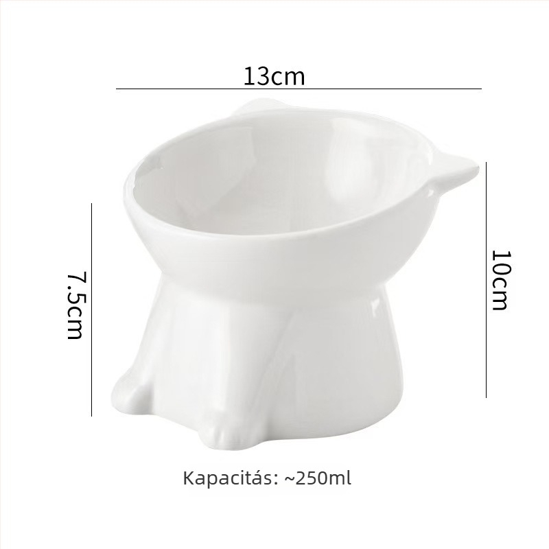 Macska lassú etető tál - PP anyag, Bj márka, macskáknak, kategória: háziállat-élelem, csomagolás 70 db