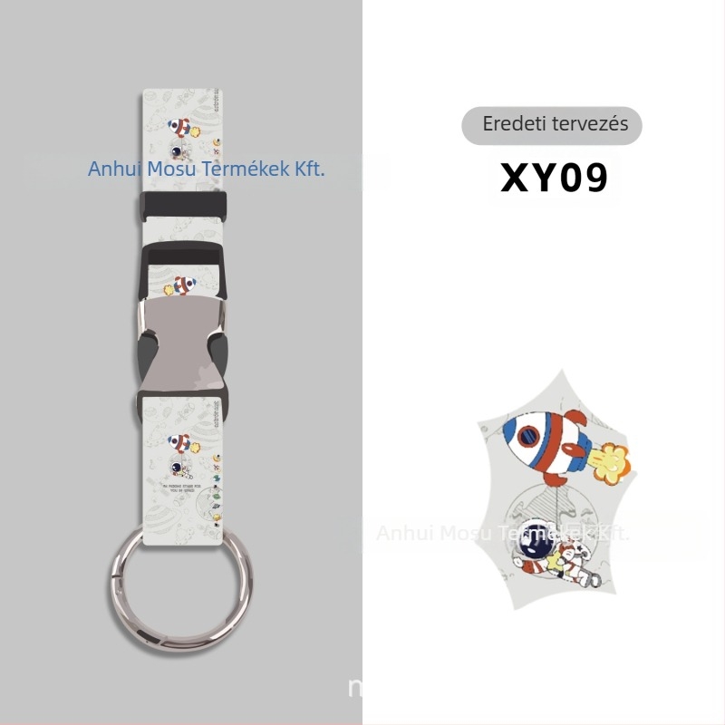 Mosuwei Bőrönd-kiegészítő – geometriai mintázat, lopás elleni, akasztó külső kampóval