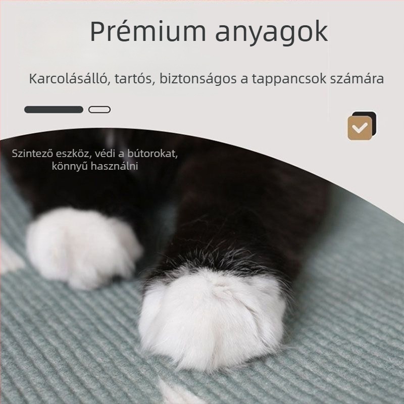 Macska karmázó deszka plüss anyagból — aranyos stílus, cikkszám 20260107003