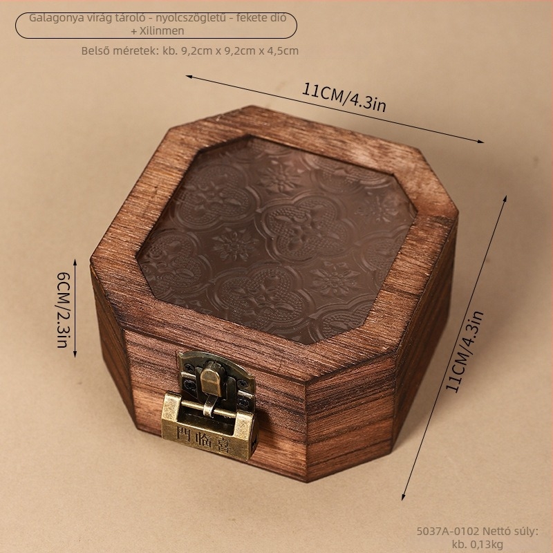 Xuanyi fa tároló doboz – neoklasszikus stílus, modell 5037A, kozmetikai szervező