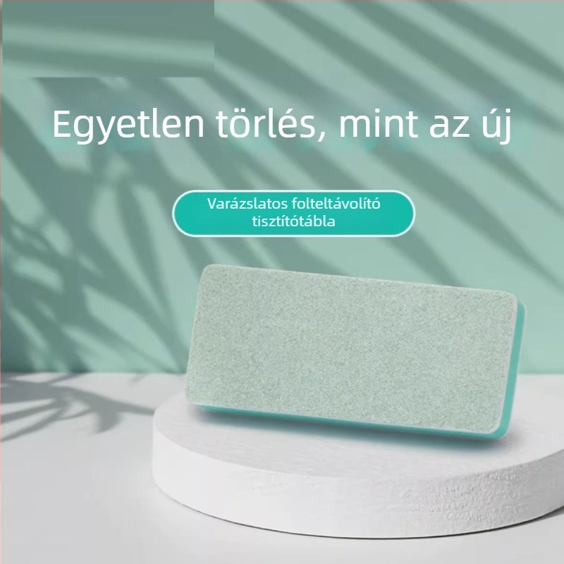 Kétoldalas üvegtisztító törlő a belső üvegfalakhoz; eltávolítja a mészkőlerakódást, vízfoltokat és foltokat; biztonságos a tartály számára; otthoni használatra; 2024-ben debütált