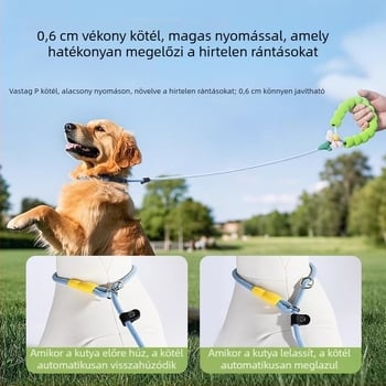 Snowball többfunkciós kutyapóráz – kezeid szabadon tartó diagonális vállrögzítés, poliészter, doboz: 1 db, kategória: kisállat‑láncok és kötelek