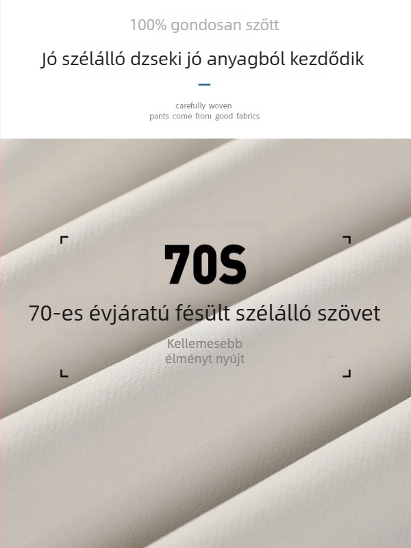 Férfi futó szett kapucnival, hosszú ujjú, szélvédett, vékony dizájn, poliészter anyag nylon béléssel, alkalmas téli, tavaszi és őszi edzésekhez