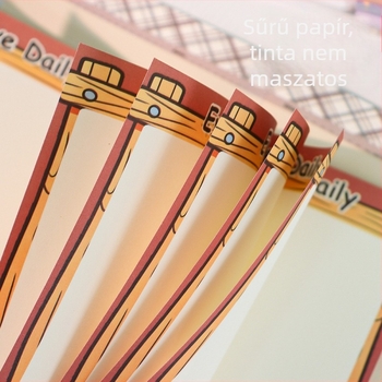 Rajzfüzet cartoon stílusban, modell B6, alapcsomagolás, IP licenc nélkül