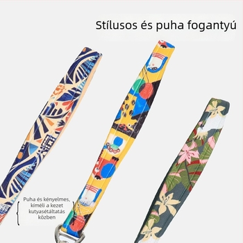 Versenyminőségű P-kötél kutyapóráz kis- és közepes testű kutyáknak, anti-shock, húzásmentes, kiképzőpóráz
