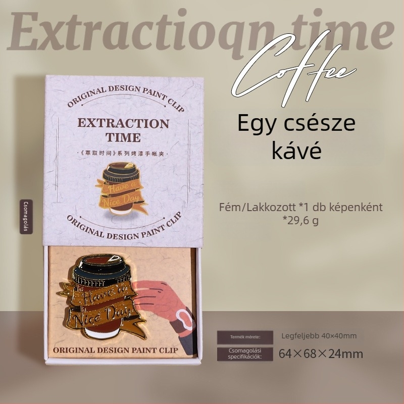 Mo mo fém pénztárca – Ketchup Girl, Extraction Time Series, 6 stílus