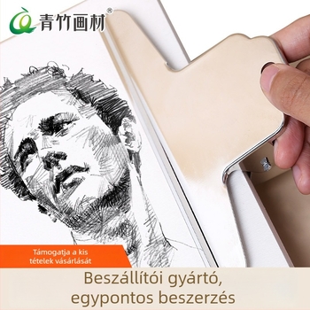 Klipsz tartó irodai és képzőművészeti kellékekhez, rozsdamentes acél, Green Bamboo Painting Materials, kód Xpb647606656385