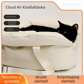 Hordozható kisállat táska sétákhoz — nylon, kapacitás 35, alkalmas 3–5 kg súlyhoz, MAYCHAN