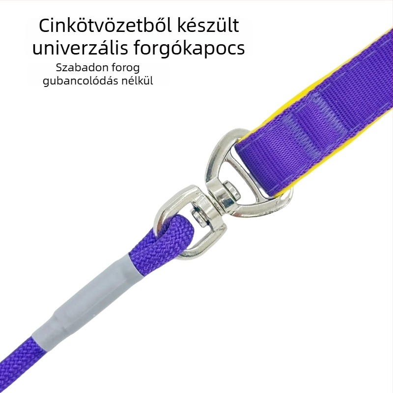 Nylonból készült P-lánc és kötél kutyapóráz, kis, közepes és nagy testű kutyáknak, edzés, biztonságos csomó, Golden Retriever kiegészítők