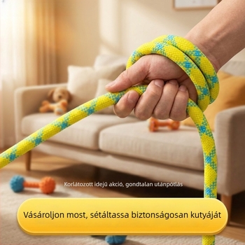 Kutyapóráz – nylonból, rögzített hosszúságú, modell A2145, Yichong márka