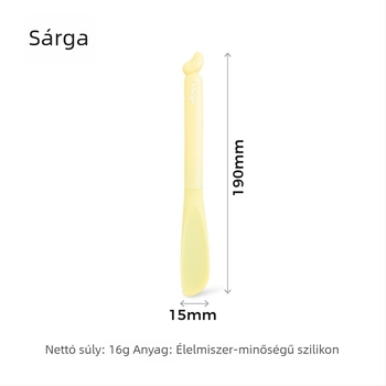 Hosszú nyélű macska konzervkanál — szilikon, etető, konzervnyitó (Szilikon; Hosszú nyél; Konzervnyitó; Etető)