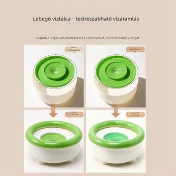 Úszó víztál háziállatok számára (macskák és kutyák) – vízadagoló