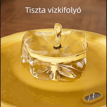 Automata vízadagoló macskáknak, keringő vízzel, csendes működés