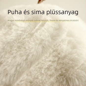 Pamutból készült hörcsögfészek, plüss ház alakú téli melegfészek
