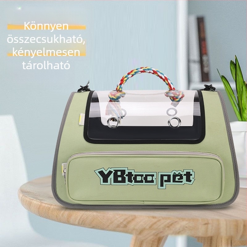 Állatbarát táska, Oxford anyagból, kapacitás akár 5 kg, puha–közepesen kemény, márka Smooth