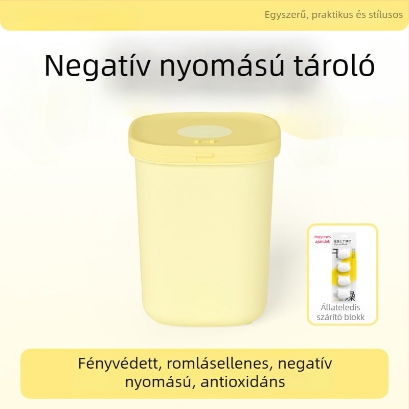 Háziállat eledel tároló, zárható, nedvességálló, macskák és kutyák eledeléhez — Márka Zhenpei, termékkód Htijf7qc, anyag Qita