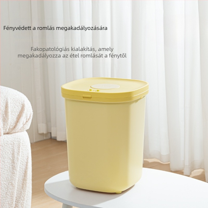 Háziállat eledel tároló, zárható, nedvességálló, macskák és kutyák eledeléhez — Márka Zhenpei, termékkód Htijf7qc, anyag Qita