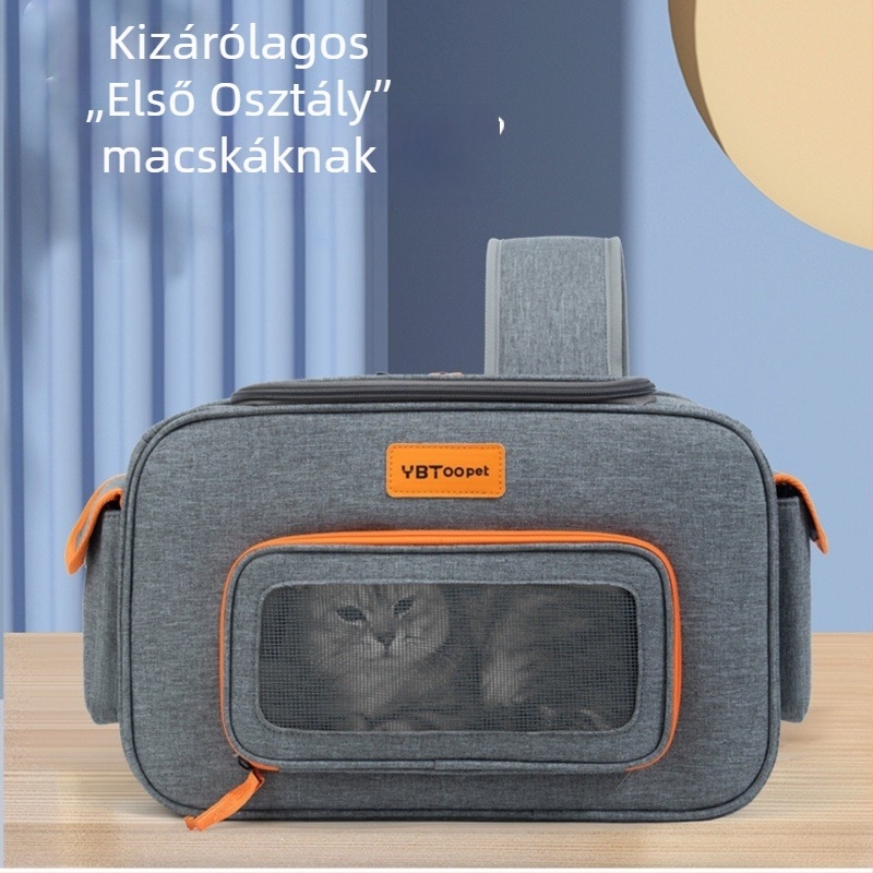 Háziállat táska – Oxford anyag, kapacitás 18, 7 kg feletti teherbírás, közepesen puha keménység
