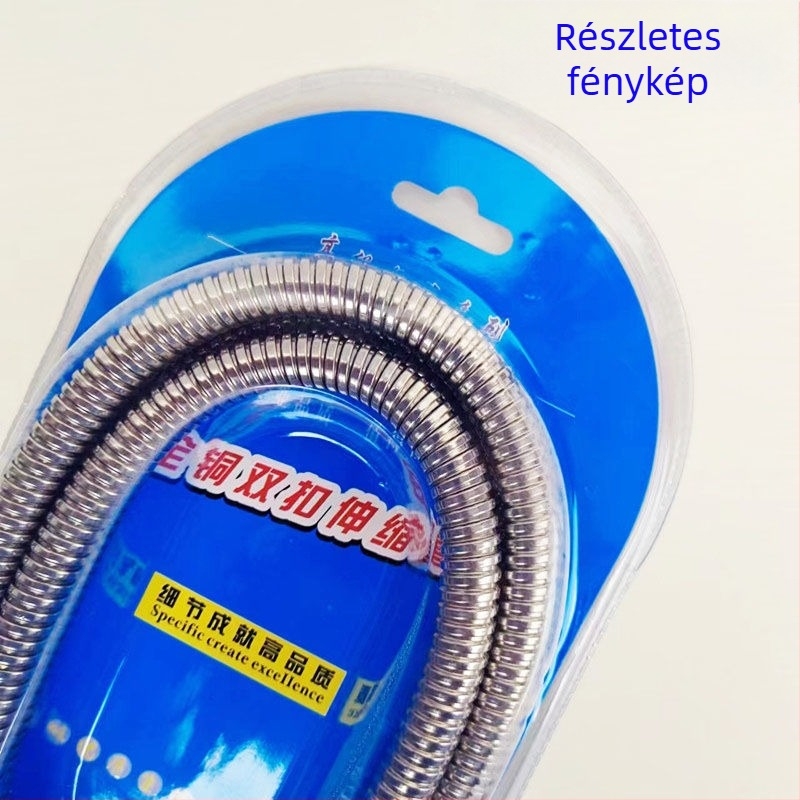 Zuhanycső nyomásos fejjel - Anyag: 201 rozsdamentes acél - Tanúsítvány: EU CE - Modell: Default item - Márka: Powerful factory
