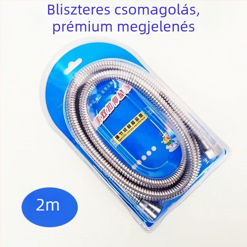 Zuhanycső nyomásos fejjel - Anyag: 201 rozsdamentes acél - Tanúsítvány: EU CE - Modell: Default item - Márka: Powerful factory