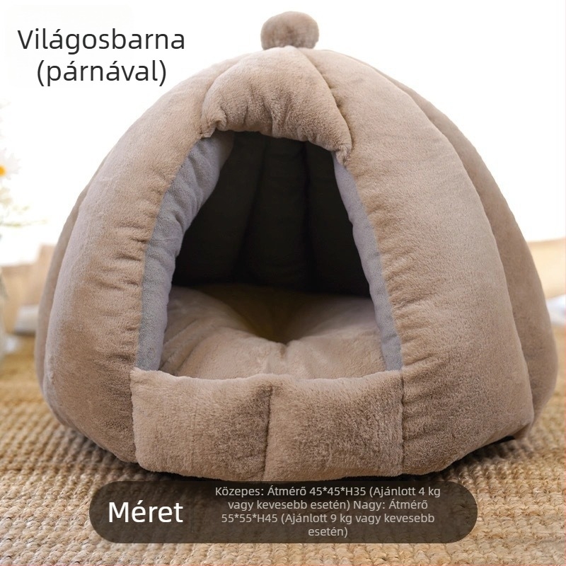 Állati fészek - zárt téli meleg dizájn, vászon anyag, Jiangsu származás, márka Set You Chong