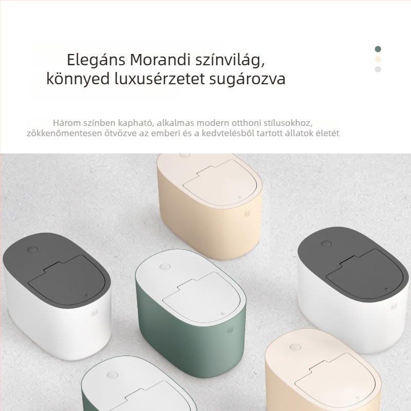 Meifu kutya- és macska élelmiszer-tároló tartály, PP, 6 kg kapacitás, lezárt fedél