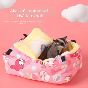 Hámester odú meleg pamut rostokból - Weibi, őszi-téli, hámster számára