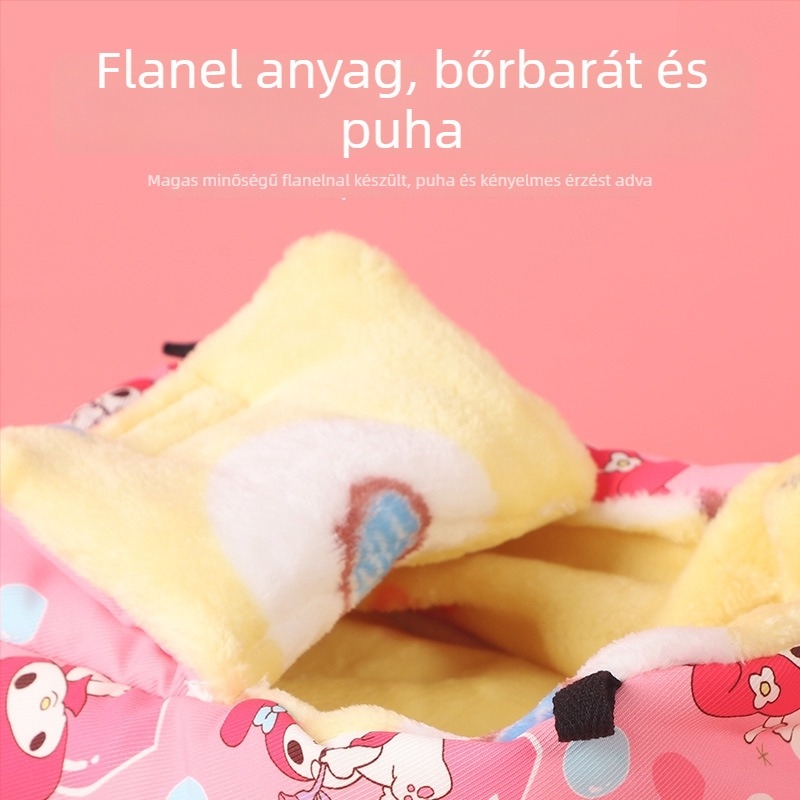 Hámester odú meleg pamut rostokból - Weibi, őszi-téli, hámster számára