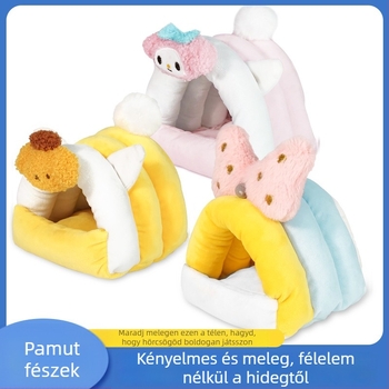 Pamutfészek hörcsögnek – téli meleg pihenőhely