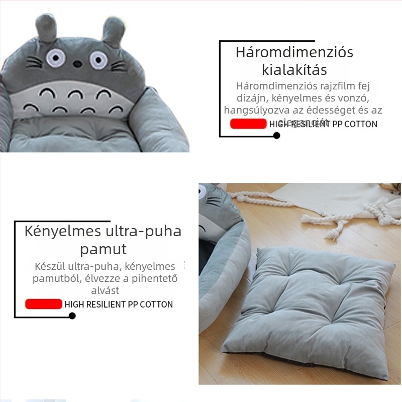 Dream Square kutyáknak szóló háziállatfészek – textilágy