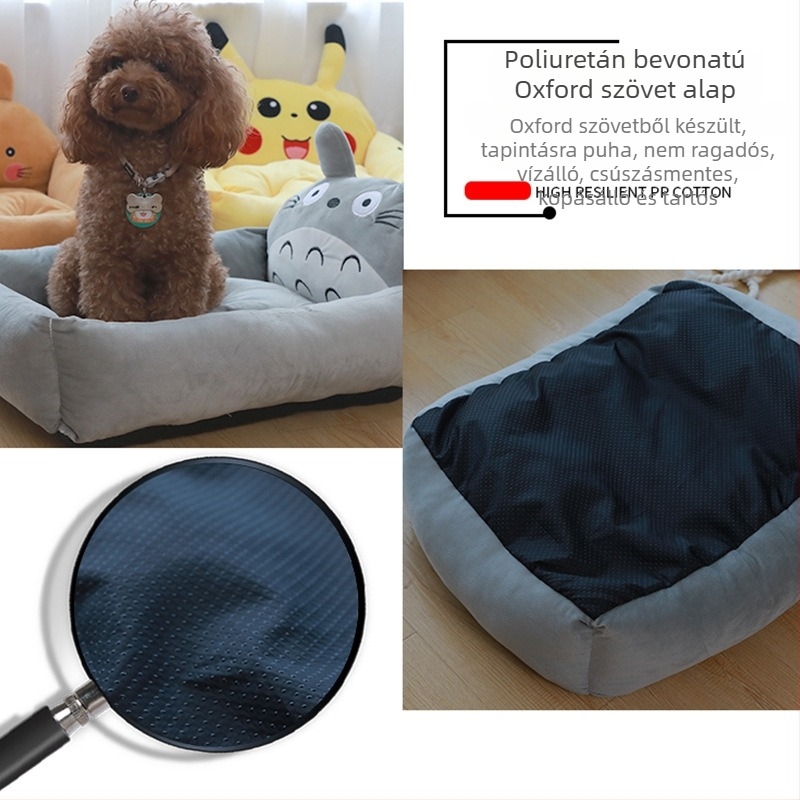 Dream Square kutyáknak szóló háziállatfészek – textilágy