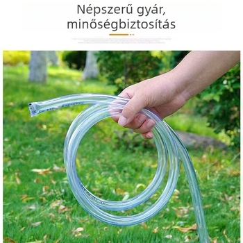 PVC vízszintes cső akváriumhoz, átlátszó vastagított kialakítás, aeráció, CE-tanúsítvánnyal