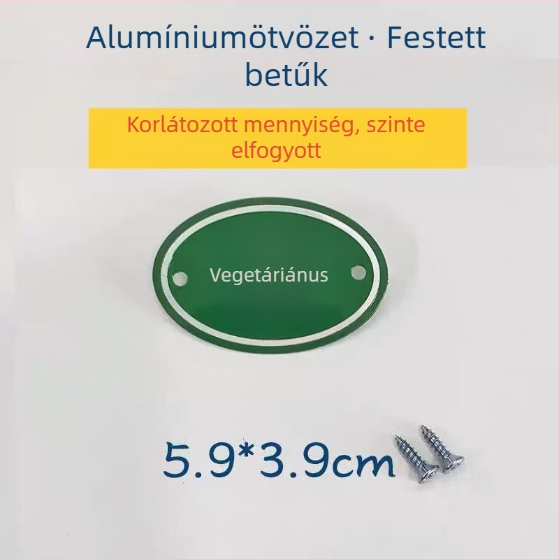 Alumíniumötvözetű konyhai címkészlet nyers és főtt ételek osztályozásához, önragasztó címkék sütői bevonattal, iskolák, kórházak, szállodák és bevásárlóközpontok számára. Eredet: Wenzhou, Kína