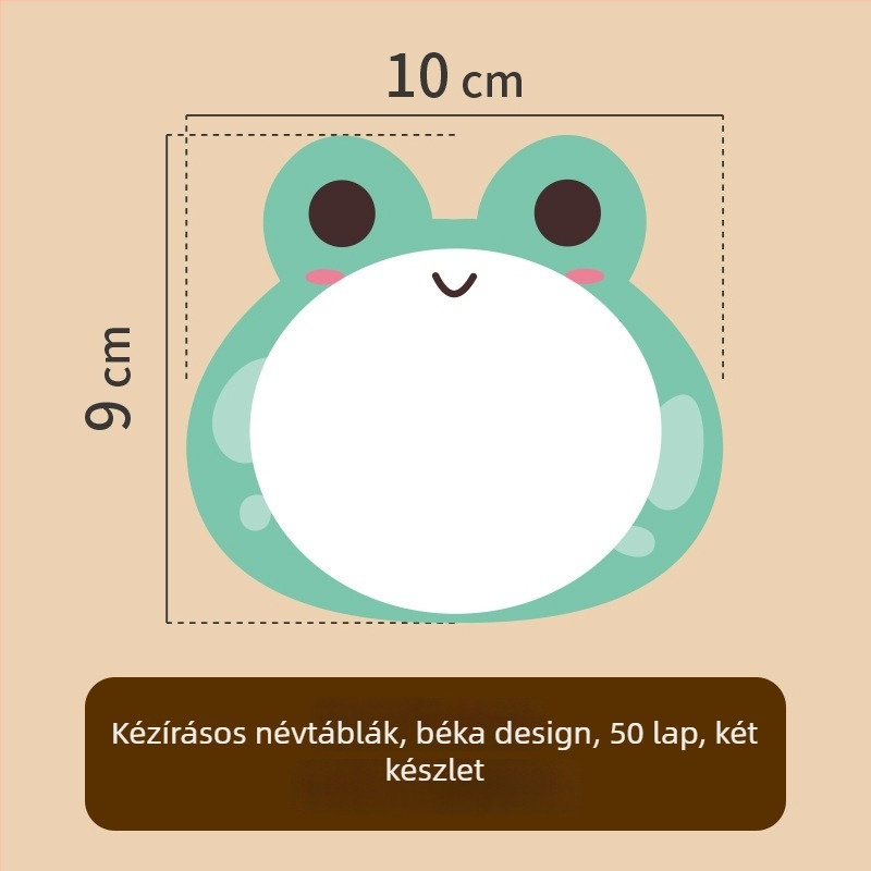 Ruhákhoz való névjegy papír – kézzel írt név, aranyos stílus, nyomtatott kivitelezés, Öntapadó: Igen