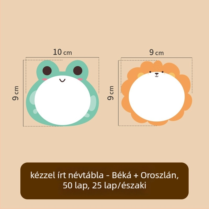 Ruhákhoz való névjegy papír – kézzel írt név, aranyos stílus, nyomtatott kivitelezés, Öntapadó: Igen